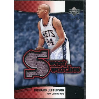 2004/05 Upper Deck Sweet Shot Swatches #RJ Richard Jefferson