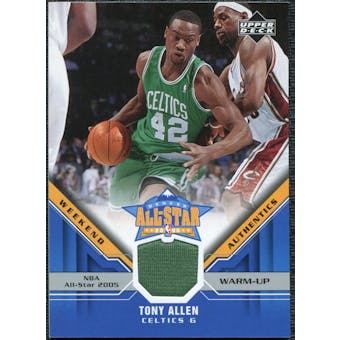 2005/06 Upper Deck All-Star Weekend Authentics #TA Tony Allen
