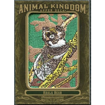 2011 Upper Deck Goodwin Champions Animal Kingdom Patches #AK3 Koala Bear LC