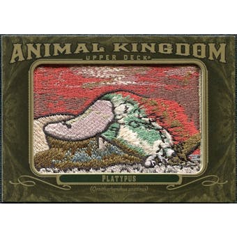 2011 Upper Deck Goodwin Champions Animal Kingdom Patches #AK4 Platypus LC