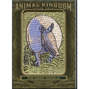 2011 Upper Deck Goodwin Champions Animal Kingdom Patches #AK7 Nine-Banded Armadillo LC