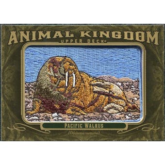 2011 Upper Deck Goodwin Champions Animal Kingdom Patches #AK22 Pacific Walrus LC
