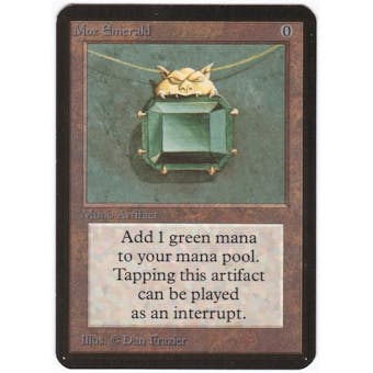 Magic the Gathering Alpha Single Mox Emerald - NEAR MINT (NM)
