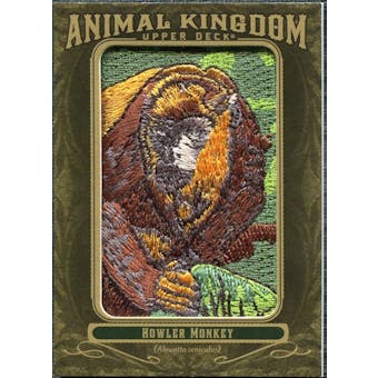 2011 Upper Deck Goodwin Champions Animal Kingdom Patches #AK37 Howler Monkey LC