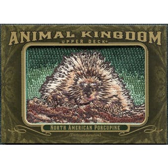 2011 Upper Deck Goodwin Champions Animal Kingdom Patches #AK41 North American Porcupine LC