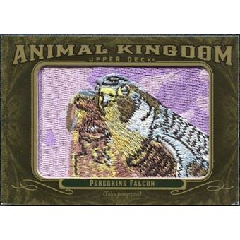 2011 Upper Deck Goodwin Champions Animal Kingdom Patches #AK53 Peregrine Falcon LC