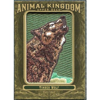 2011 Upper Deck Goodwin Champions Animal Kingdom Patches #AK59 Timber Wolf LC