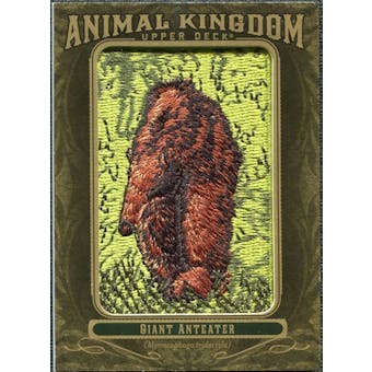 2011 Upper Deck Goodwin Champions Animal Kingdom Patches #AK64 Giant Anteater NT