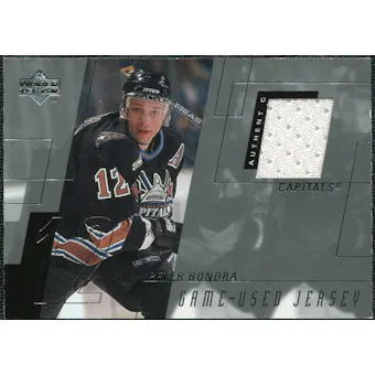 2000/01 Upper Deck Series 1 Game Jerseys #PE Peter Bondra