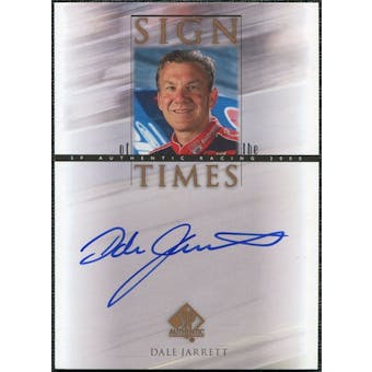 2000 Upper Deck SP Authentic Sign of the Times #DJ Dale Jarrett Autograph