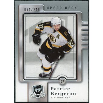 2006/07 Upper Deck The Cup #10 Patrice Bergeron /249