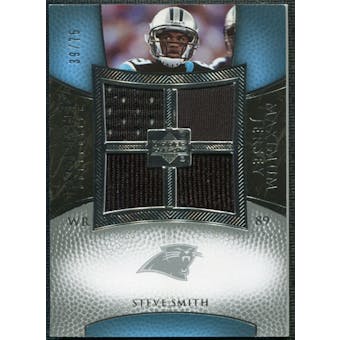 2007 Upper Deck Exquisite Collection Maximum Jersey Silver #SM Steve Smith /75