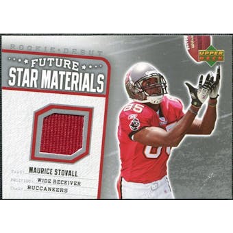 2006 Upper Deck Rookie Debut Future Star Materials Silver #FSMMS Maurice Stovall