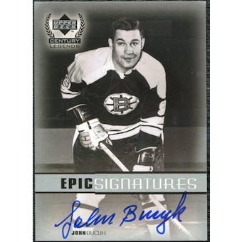1999/00 Upper Deck Century Legends Epic Signatures #JB John Bucyk Autograph