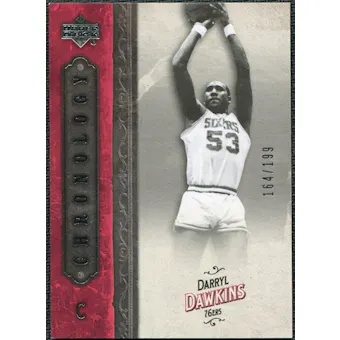 2006/07 Upper Deck Chronology #26 Darryl Dawkins /199