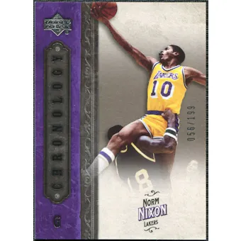 2006/07 Upper Deck Chronology #67 Norm Nixon /199