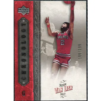 2006/07 Upper Deck Chronology #68 Norm Van Lier /199
