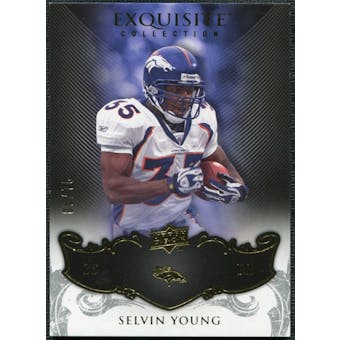2008 Upper Deck Exquisite Collection #48 Selvin Young /75