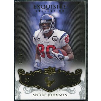 2008 Upper Deck Exquisite Collection #40 Andre Johnson /75
