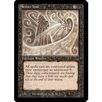 Magic the Gathering Legends Single Nether Void - NEAR MINT (NM)