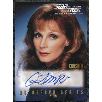 1999 Star Trek The Next Generation Season 7 Autographs #A4 Gates McFadden