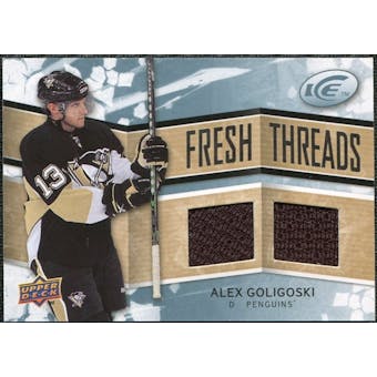 2008/09 Upper Deck Ice Fresh Threads #FTAG Alex Goligoski