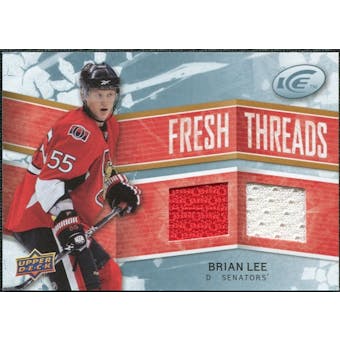 2008/09 Upper Deck Ice Fresh Threads #FTBL Brian Lee