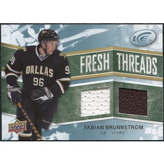 2008/09 Upper Deck Ice Fresh Threads #FTFB Fabian Brunnstrom