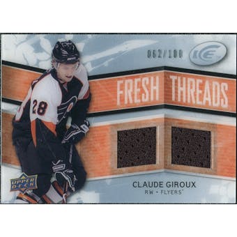 2008/09 Upper Deck Ice Fresh Threads #FTGI Claude Giroux