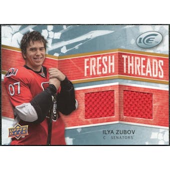 2008/09 Upper Deck Ice Fresh Threads #FTIZ Ilya Zubov