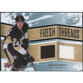 2008/09 Upper Deck Ice Fresh Threads #FTJF Jon Filewich