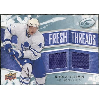 2008/09 Upper Deck Ice Fresh Threads #FTNK Nikolai Kulemin
