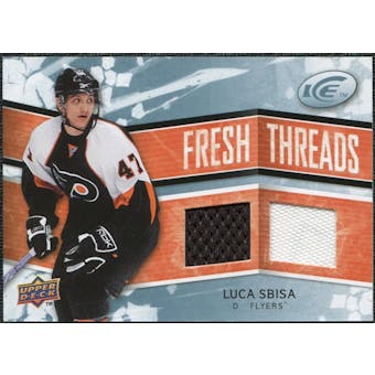 2008/09 Upper Deck Ice Fresh Threads #FTSB Luca Sbisa