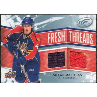 2008/09 Upper Deck Ice Fresh Threads #FTSM Shawn Matthias