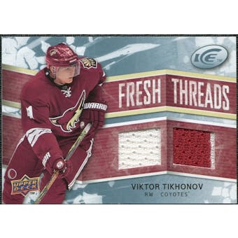2008/09 Upper Deck Ice Fresh Threads #FTVT Viktor Tikhonov