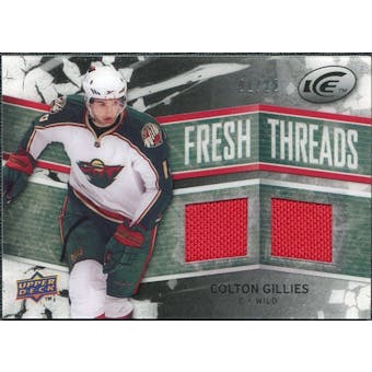 2008/09 Upper Deck Ice Fresh Threads Black Parallel #FTCG Colton Gillies /25
