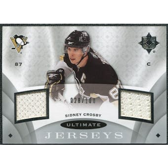 2008/09 Upper Deck Ultimate Collection Ultimate Jerseys #UJSC Sidney Crosby /100