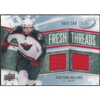 2008/09 Upper Deck Ice Fresh Threads Parallel #FTCG Colton Gillies /100