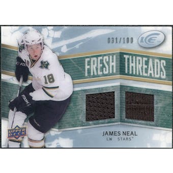 2008/09 Upper Deck Ice Fresh Threads Parallel #FTJN James Neal /100