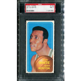 1970/71 Topps Basketball #143 Jo Jo White PSA 7 (NM) *7661