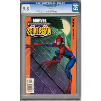 Ultimate Spider-Man #5 CGC 9.8 (W) *1131221001*