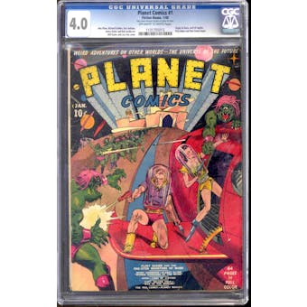 Planet Comics #1 CGC 4.0 (OW-W) *1131755013*