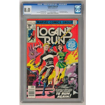 Logan's Run #6 CGC 8.0 *1135127002*