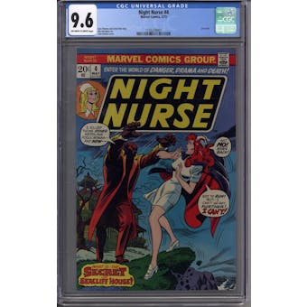 Night Nurse #4 CGC 9.6 (OW-W) *1135274007*