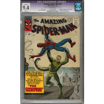 Amazing Spider-Man #20 CGC 9.4 Restored (OW) *1139102003*