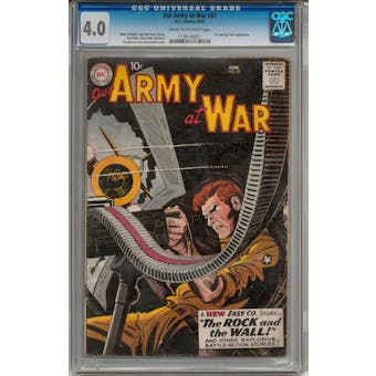 Our Army at War #83 CGC 4.0 (C-OW) *1139140001*