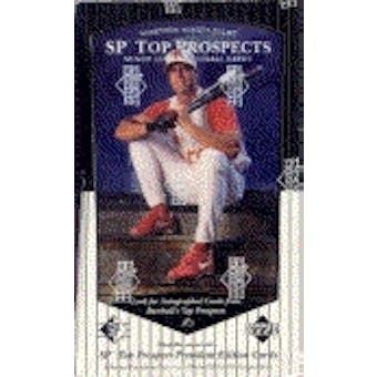 1998 Upper Deck SP Top Prospects Baseball Hobby Box