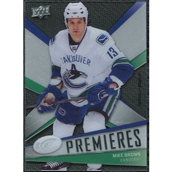 2008/09 Upper Deck Ice #123 Mike Brown /999