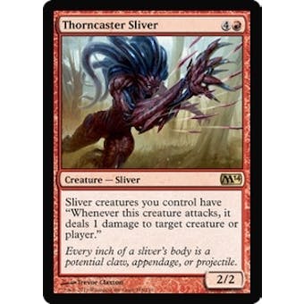 Magic the Gathering 2014 Single Thorncaster Sliver - 4x Playset - NEAR MINT (NM)