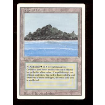 Magic the Gathering 3rd Ed Revised Tropical Island LIGHTLY PLAYED (LP)